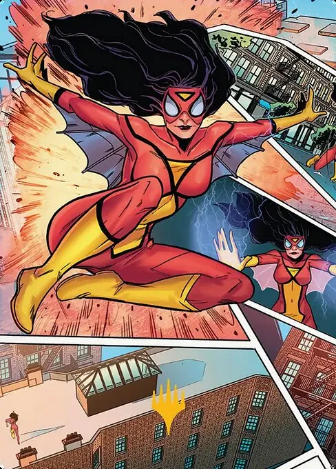 Spider-Woman, Stunning Savior // Spider-Woman, Stunning Savior · Marvel's Spider-Man Art Series 51/54