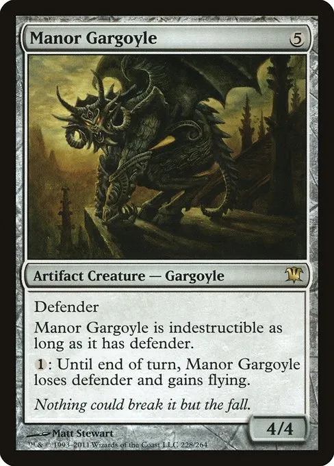 Manor Gargoyle · Innistrad 228/264