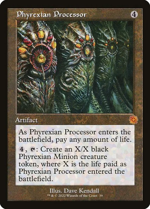 Phyrexian Processor · The Brothers' War Retro Artifacts 39/189