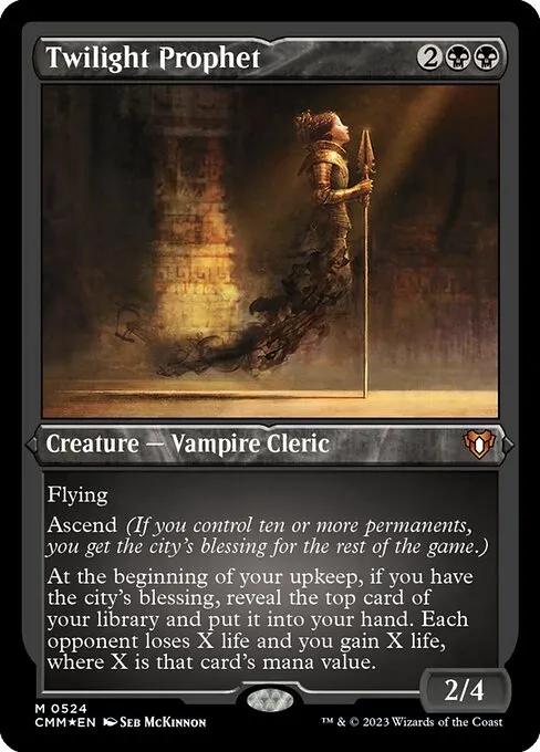 Twilight Prophet · Commander Masters 524/1067