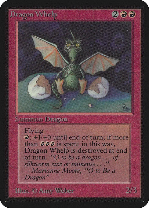 Dragon Whelp · Limited Edition Alpha 141/295