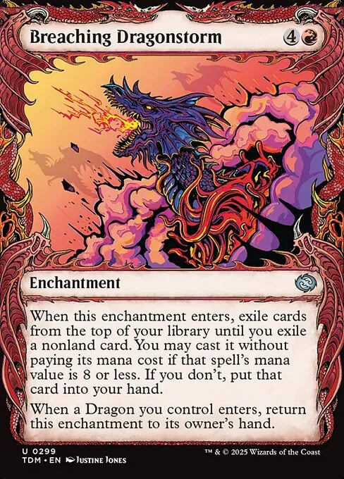 Breaching Dragonstorm · Tarkir: Dragonstorm 299/427