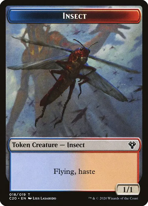 Insect · Commander 2020 Tokens 18/20