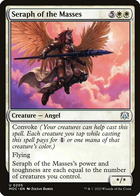 Seraph of the Masses · March of the Machine Commander 205/450
