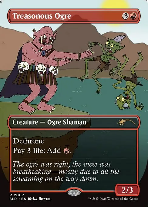 Treasonous Ogre · Secret Lair Drop 2007/2547