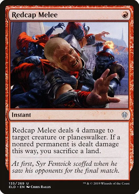 Redcap Melee · Throne of Eldraine 135/398
