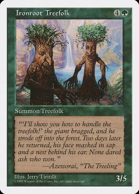 Ironroot Treefolk · Fifth Edition 305/460