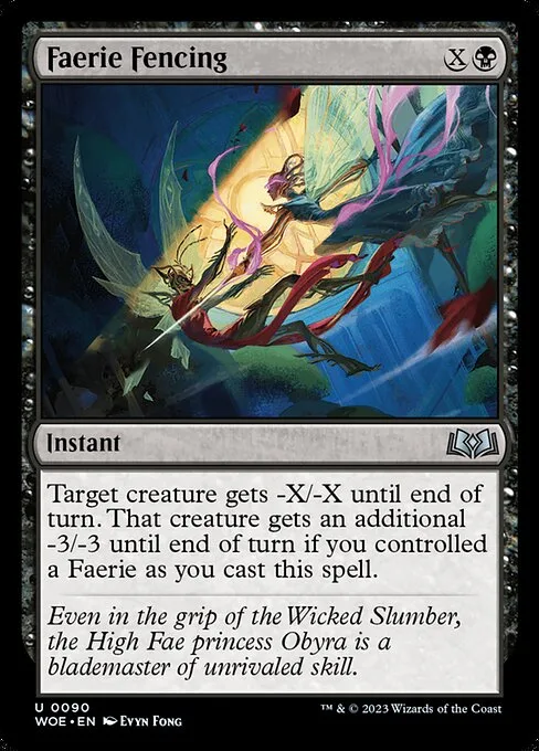 Faerie Fencing · Wilds of Eldraine 90/381