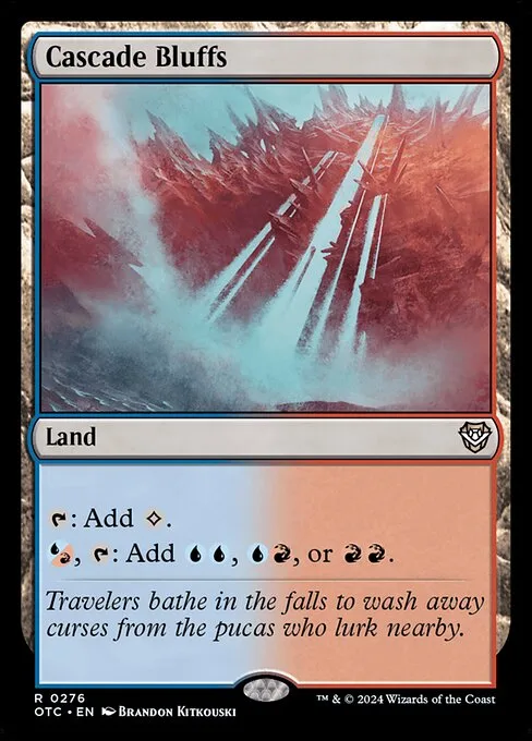 Cascade Bluffs · Outlaws of Thunder Junction Commander 276/342
