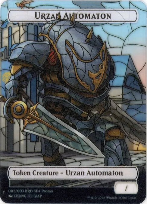 Urzan Automaton · The Brothers' War Southeast Asia Tokens 2/3