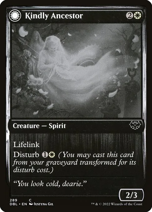 Kindly Ancestor // Ancestor's Embrace · Innistrad: Double Feature 289/535