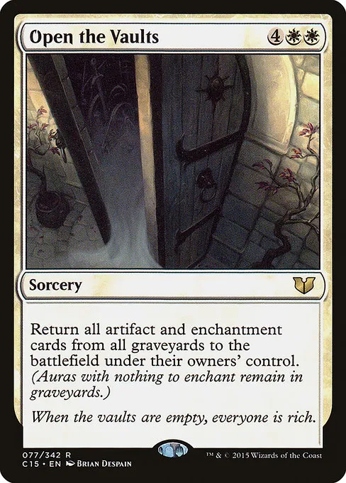 Open the Vaults · Commander 2015 77/342