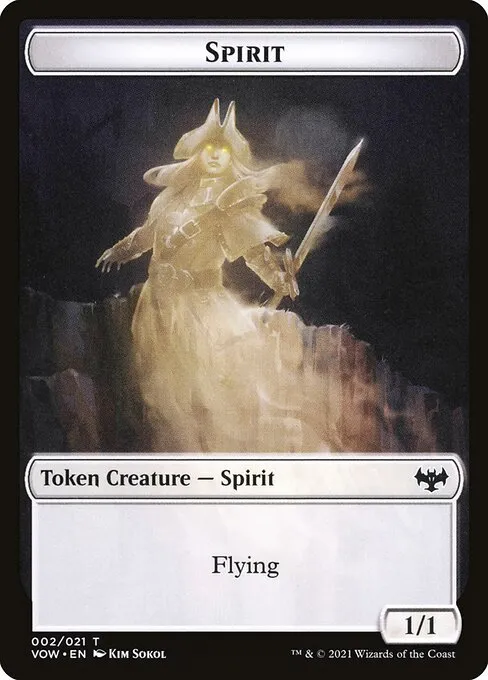 Spirit · Innistrad: Crimson Vow Tokens 2/21