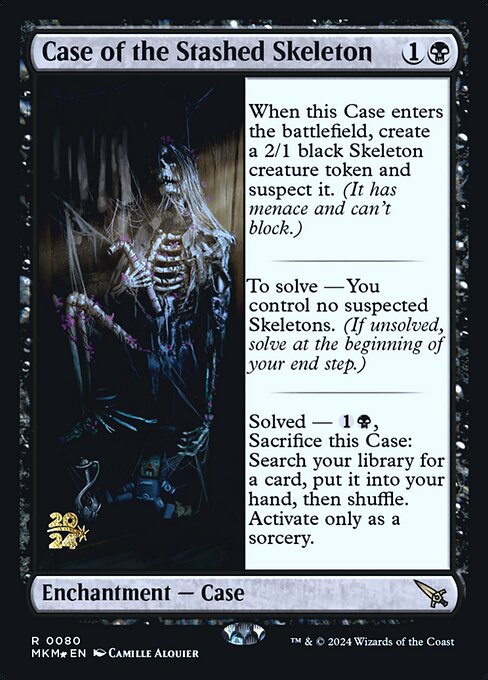 Case of the Stashed Skeleton · Murders at Karlov Manor Promos 80s/180