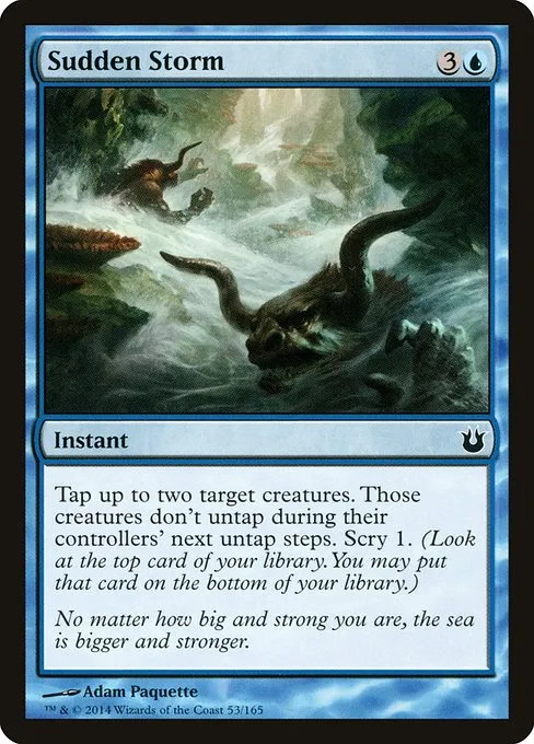 Sudden Storm · Born of the Gods 53/165