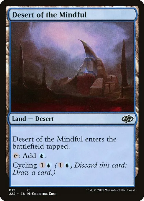 Desert of the Mindful · Jumpstart 2022 812/835