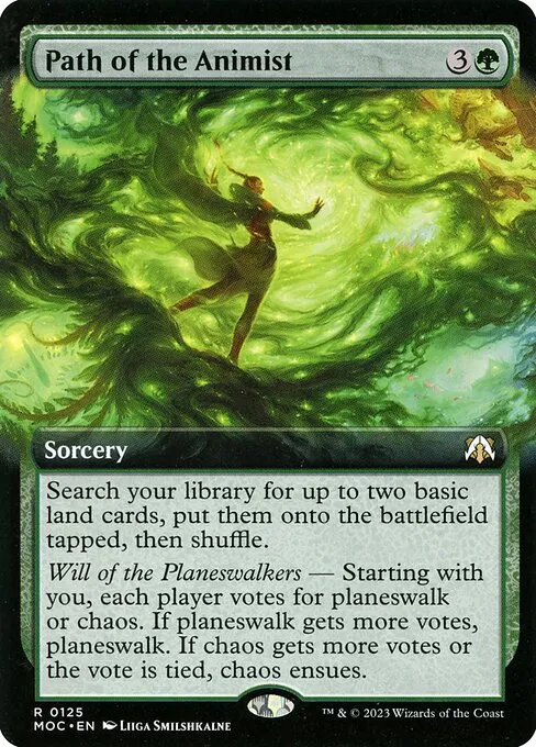 Path of the Animist · March of the Machine Commander 125/450