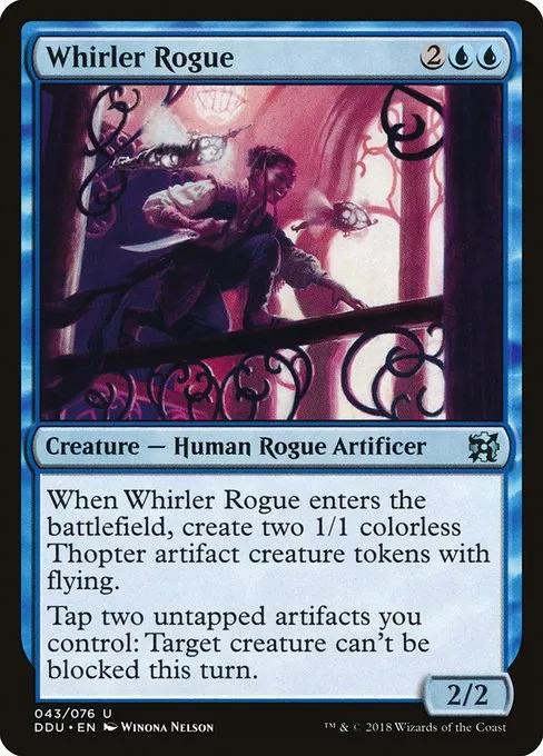 Whirler Rogue · Duel Decks: Elves vs. Inventors 43/76