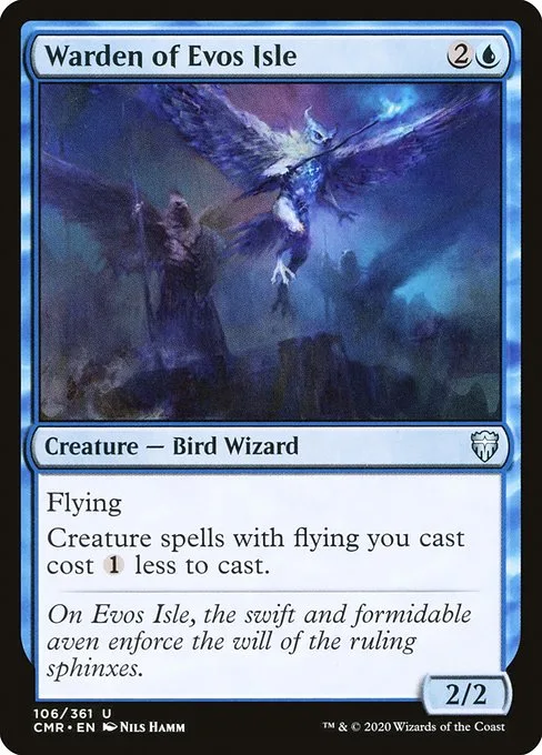 Warden of Evos Isle · Commander Legends 106/718