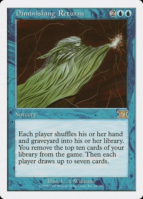 Diminishing Returns · Classic Sixth Edition 65/351