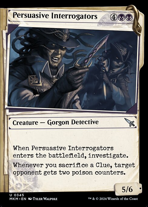 Persuasive Interrogators · Murders at Karlov Manor 345/451