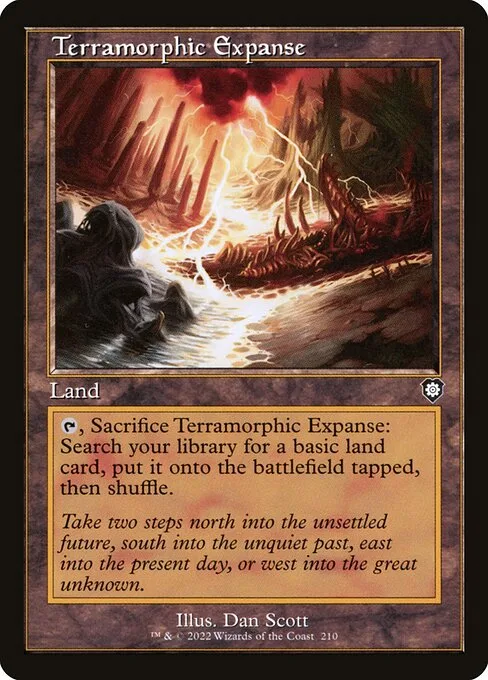 Terramorphic Expanse · The Brothers' War Commander 210/209