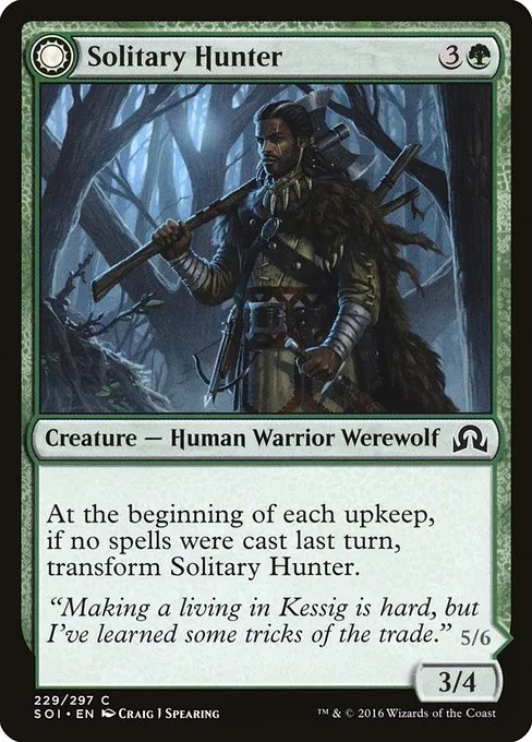 Solitary Hunter // One of the Pack · Shadows over Innistrad 229/302
