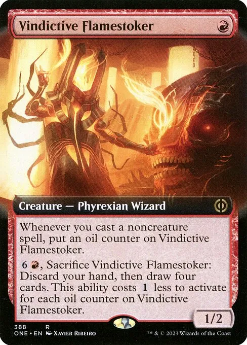 Vindictive Flamestoker · Phyrexia: All Will Be One 388/479
