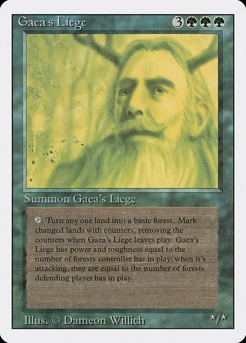 Gaea's Liege · Revised Edition 198/306