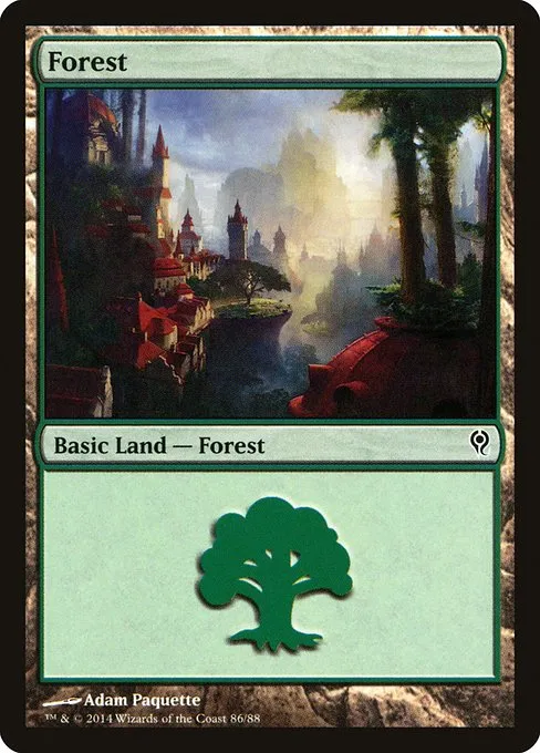 Forest · Duel Decks: Jace vs. Vraska 86/88