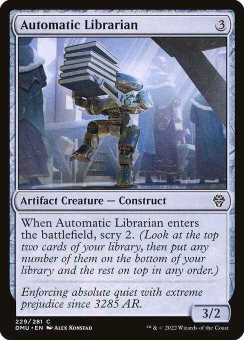 Automatic Librarian · Dominaria United 229/453