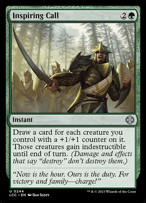 Inspiring Call · The Lost Caverns of Ixalan Commander 244/370