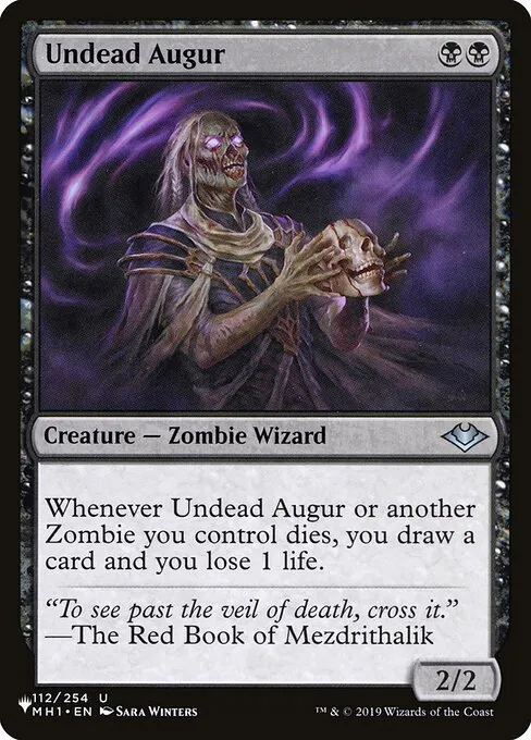 Undead Augur · The List MH1-112/5050