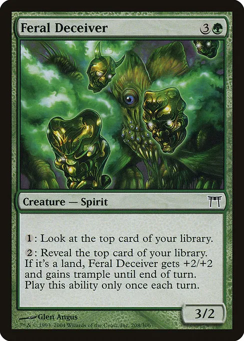 Feral Deceiver · Champions of Kamigawa 208/307