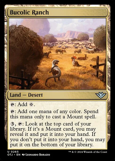 Bucolic Ranch · Outlaws of Thunder Junction 265/374