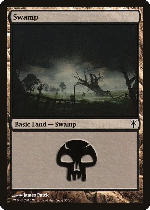 Swamp · Duel Decks: Sorin vs. Tibalt 35/80