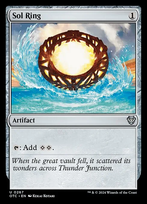 Sol Ring · Outlaws of Thunder Junction Commander 267/342