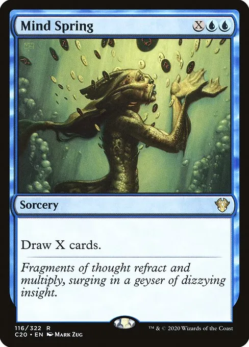 Mind Spring · Commander 2020 116/322