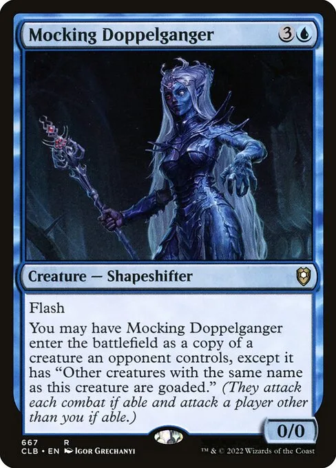 Mocking Doppelganger · Commander Legends: Battle for Baldur's Gate 667/936