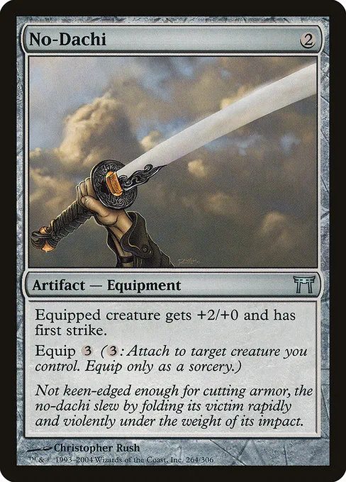 No-Dachi · Champions of Kamigawa 264/307