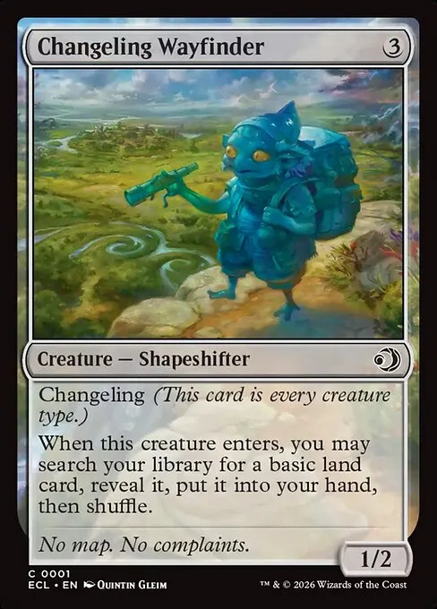 Changeling Wayfinder · Lorwyn Eclipsed 1/408