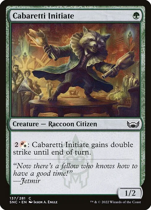 Cabaretti Initiate · Streets of New Capenna 137/513