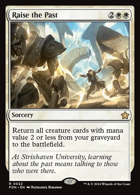 Raise the Past · Foundations 22/771