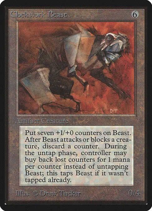 Clockwork Beast · Limited Edition Beta 237/302
