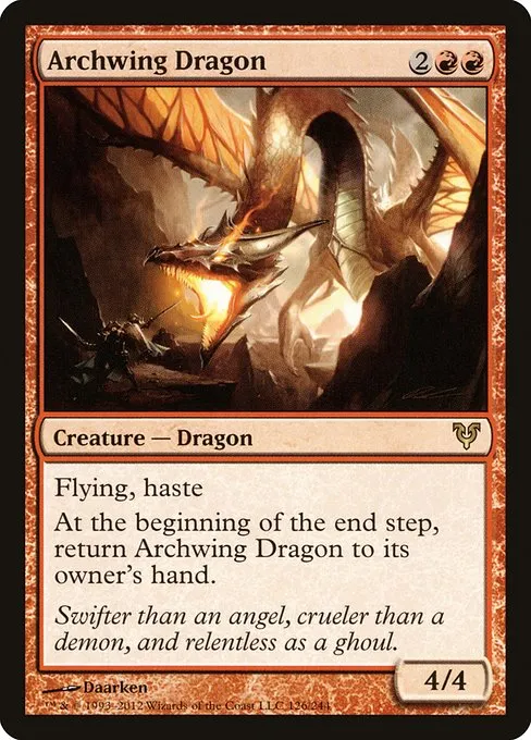 Archwing Dragon · Avacyn Restored 126/244