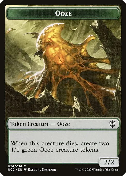 Ooze · New Capenna Commander Tokens 26/36
