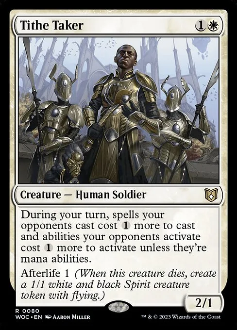 Tithe Taker · Wilds of Eldraine Commander 80/173