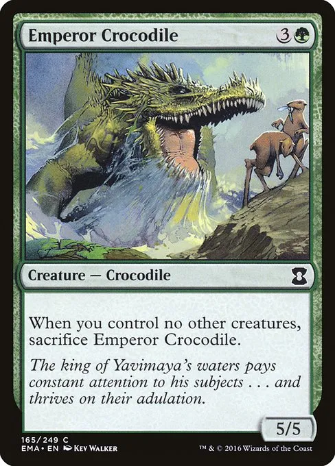 Emperor Crocodile · Eternal Masters 165/249