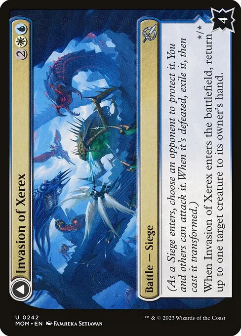 Invasion of Xerex // Vertex Paladin · March of the Machine 242/387
