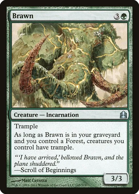 Brawn · Commander 2011 145/318
